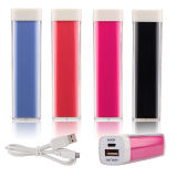 Cheap 2600mAh Lipstick Portable Mobile Phone Charger with Full Capacity