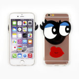 Electroplate Lips Shape Case Mobile Phone Case for iPhone 6