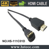Mini HDMI Down 90 Degree Cable Compatible for Blu Ray Player