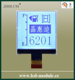 3 Inch Graphic LCD Module Display with 6'clock (JHD128128-G01BSW-BW)