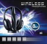 2/3/4/5/6/7/8/9 in 1 Wireless Heapdhones for Computer Accessory/TV Set/DVD