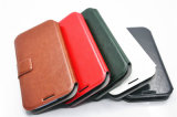Deluxe Leather Mobile Phone Case for iPhone Sumsung I9300