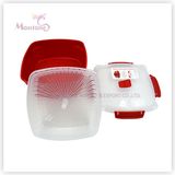 BPA Free 2.47L Food Grade Plastic Microwave Steamer