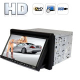 7 Inch Touchscreen Car DVD Player - 2-DIN + Bluetooth