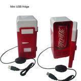 New Mini USB Fridge Cola Drink Beverage Cans Cooler Warmer Refrigerator Freezer Car Fridge High Quality
