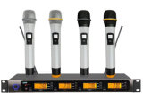 Professional 4X100 Channels UHF Wireless Microphone System