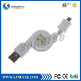 Retractable Micro USB Data Cable for Android Mobile Phone