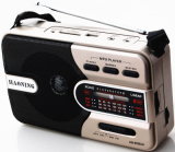 Portable Radio with USB/SD and Rechargeable Battery (HN-1018UAR)