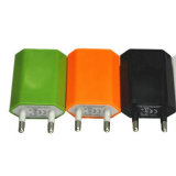 Multiple Color 5V, 1A Mobile Phone Travel Charger (NSTC015)