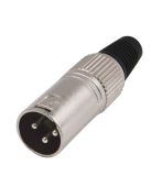 Microphone Connector for Microphone Cable and Mixer