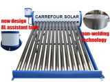 Low Pressure Solar Water Heater with Assistan Tank/Feeding Tank
