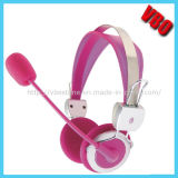 Pink Children Headphone for Girls (VB-9504M)