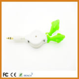 Fish Style Earphones Retractable Earbuds for Christmas Gift