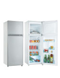138L Double Door White Color Top Freezer Refrigerator/Fridge