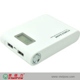 LCD Functional USB 10400mAh Mobile Power Bank (VIP-P15)