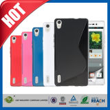 Softgel Flexible S-Line TPU Cover for Huawei Ascend P7