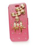 Hot Pink Mobile Phone Leather Case