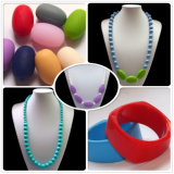 04 FDA-Approved Silicon Soft Baby Teething Necklace Jewellry