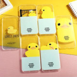 Ultra Thin Rubber Duck Transparent TPU Back Case for iPhone6 4.7