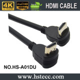 Horizontal 90 Degree PVC HDMI High Speed Cable