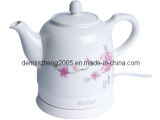 Teapot Ceramic Electric Kettle, Cordless Water Tea, 1500ml