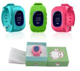 2016 Latest Mini GPS Tracker Watch for Kids Q50 Smart Watch APP Bracelet Wristband Alarm with Sos Call Smart Watch for Kids