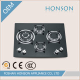 Built-in Black Toughened Glass China Supplier Gas Stove