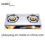 Two Burner Hot Selling Gas Stove for Home Use