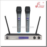 Instrument Dual Receiver UHF Wireless Mic FM Microphone (AL-2300UML)