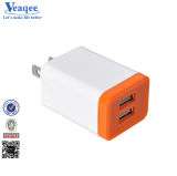 Veaqee 2 USB Mobile Phone Charger for iPhone/Samsung/Huawei (VQCT-1551)
