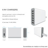 6 Standard USB Ports Charger with CE/RoHS (SMB601)