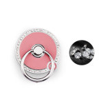 Round Shape Crystal Cell Phone Ring Holder for Mobile Phone
