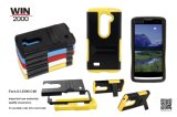 Double Injection Mobile Phone Accessories for LG Leon C40