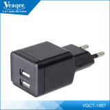 Veaqee EU Travel Quick Charger for Mobile Phone with FCC