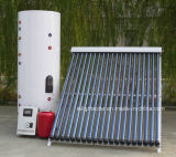 Split Pressurized Solar Water Heater with Double Coil
