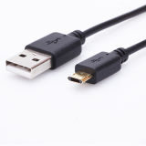 Golden Micro Reversible USB Cable for Charging Mobile Phone (ERA-10)