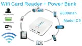 2013 Newly Developed WiFi Card Reader for Phone, Tablet and Camera (C5)