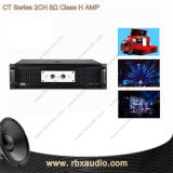 CT Series 2CH Class H Speaker Sound Power Amplifier