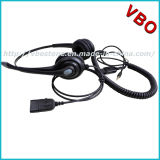 3.5mm Headset with Noise Cancelling Microphone Call Center Headset for Mobile