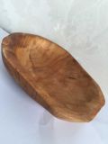 Changzan Root Carving Fruit Oval Plate