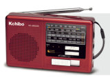 Kchibo Kk-M6039 FM/MW/Sw1-4 6 Band Receiver with MP3 Portable Radio
