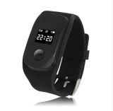 Black GPS Tracking Smart Sos Watch for Children