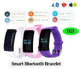 Fashionable Bluetooth Smart Wristband with Heart Rate (D21)