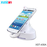 Exhibition Display with Alarm and Charging Functions Mobile Phone Holder