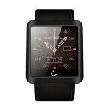 New Arrival U10 U Watch Waterproof Anti-Lost Bluetooth Smart Dial Bracelet Watch Android Watch for iPhone/Samsung Smart (Black)