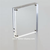 Custom Clear Acrylic Plexiglass Magnet Photo Frame