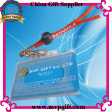 Plastic Card Holder with Lanyard