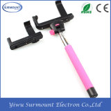 Handheld Wireless Bluetooth Mobile Phone Self Monopod for Android Samsung Pink
