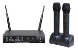 Tymine UHF Dual Channel Rechargeable Wireless Microphone TM-U01r