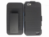 Wholesale Holster Stripe Pattern Mobile Phone Case for HTC One V